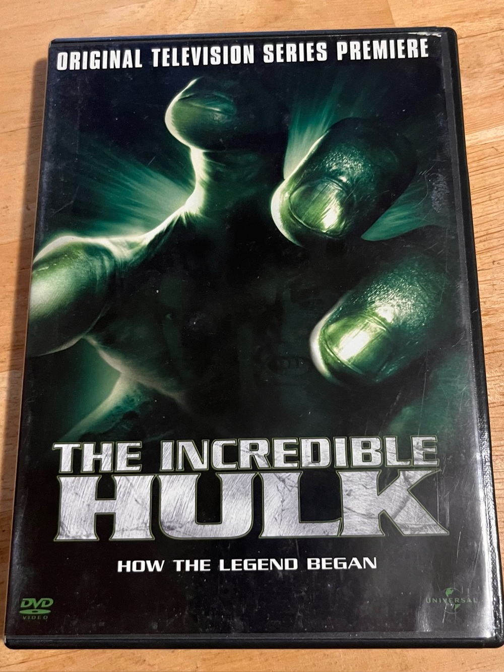 The Incredible Hulk: How The Legend Began (Pilot Episode) DVD